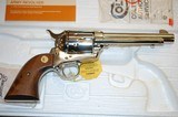 Colt SAA 3rd Gen Nickel plated 44 special 5.5 Bbl 1979 unfired and cyl has not been turned - 1 of 7