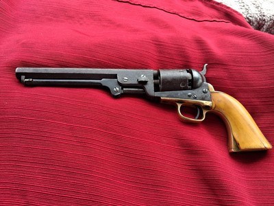 1851 Colt Navy .36 cal . REVOLVER , manufacturered in 1862 , 4th Model. - Image 1 of 8