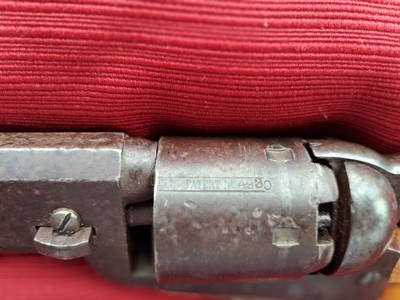 1851 Colt Navy .36 cal . REVOLVER , manufacturered in 1862 , 4th Model. - Image 7 of 8