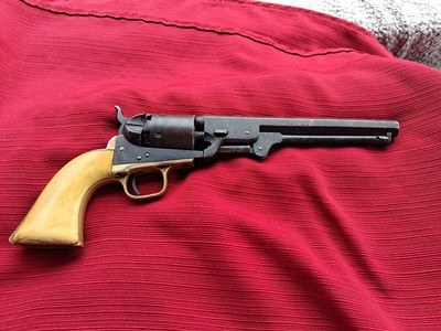 1851 Colt Navy .36 cal . REVOLVER , manufacturered in 1862 , 4th Model. - Image 2 of 8