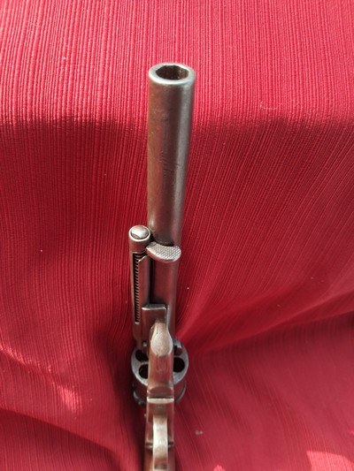 Colt 1860 Army Revolver, Richards Conversion With Iron Trigger Guard Single Action patent dates #5370 - Image 10 of 14