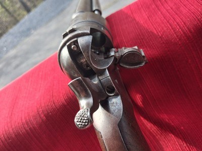 Colt 1860 Army Revolver, Richards Conversion With Iron Trigger Guard Single Action patent dates #5370 - Image 5 of 14
