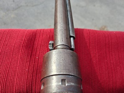 Colt 1860 Army Revolver, Richards Conversion With Iron Trigger Guard Single Action patent dates #5370 - Image 6 of 14