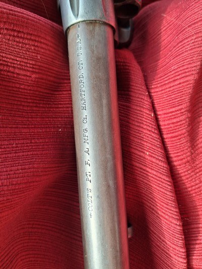 Early Frist Generation . 1874 Ainsworthinspected US CavalryModel .45 cal . Custer serial number range - Image 10 of 15
