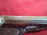 Mid 1800s Very Sharp Handmade Kentucky Style North Carolina Single Shot Engraved Pistol.45 caliber - Image 5 of 11