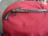 Mid 1800s Very Sharp Handmade Kentucky Style North Carolina Single Shot Engraved Pistol.45 caliber - Image 1 of 11