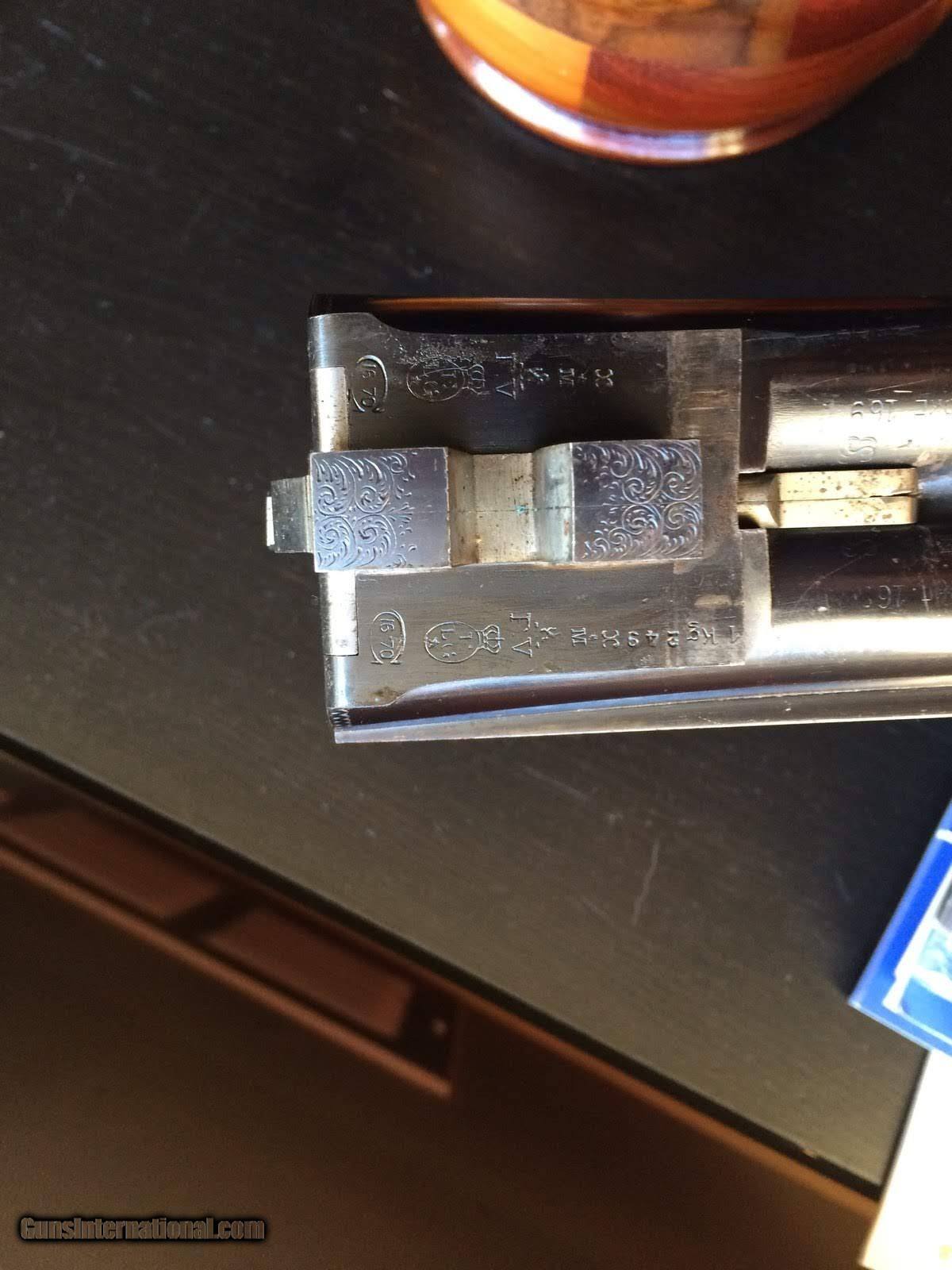 Superbritte rare side opening over under, 16 Ga. Shotgun Britte Corp.