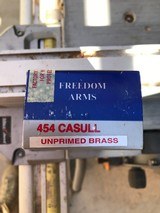 Freedom Arms
454
CASULL
FACTORY
BRASS - 1 of 2