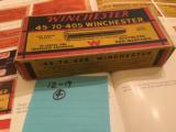 1886 Winchester 45-70 Vintage Ammo. 405 Winchester - 1 of 9