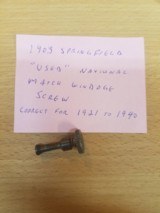 US Springfield 1903 National Match Ladder sight and windage screws - 2 of 3