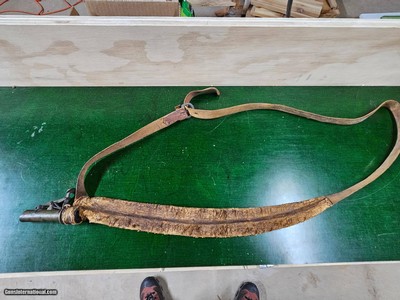 Shot belt/bag with brass measure