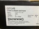 Browning Citori CX<> 12Ga <> 32 inch Barrels -Shot 50 times only