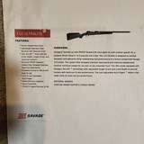 Savage 110 Ultralite in 308 cal. - 3 of 9
