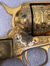 Colt SAA .45 Cattle Brand Engraved Weldon Bledsoe 7.5” Single Action - 12 of 15
