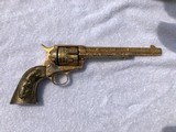 Colt SAA .45 Cattle Brand Engraved Weldon Bledsoe 7.5” Single Action - 10 of 15