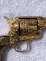 Colt SAA .45 Cattle Brand Engraved Weldon Bledsoe 7.5” Single Action - 5 of 15