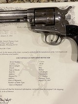 Texas Shipped Antique Colt Single Action Army .38 WCF SAA - 9 of 9