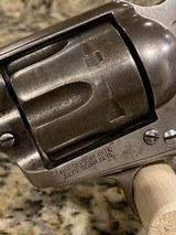 Texas Shipped Antique Colt Single Action Army .38 WCF SAA - 2 of 9