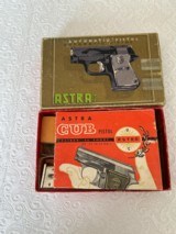 Astra cub 22 short pistol in original box and pappers - 13 of 13