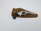 Original Antique Smith & Wesson First Model Third Issue 22 Rimfire Revolver - 2 of 2