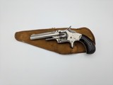 Original Antique Smith & Wesson First Model Third Issue 22 Rimfire Revolver - 1 of 2