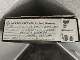 MERKEL MODEL 147EL SIDE BY SIDE SHOTGUN, 12 gauge, 3” CHAMBERS, 28” BARRELS CHOKED IC/M - 15 of 15