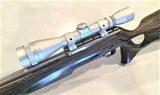 Volquartsen IF-5, 17 HMR ~ Gray Laminated Thumbhole Stock ~ Leopold 4-12 VX II Silver Scope - 8 of 10
