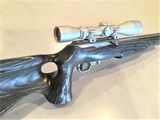 Volquartsen IF-5, 17 HMR ~ Gray Laminated Thumbhole Stock ~ Leopold 4-12 VX II Silver Scope - 10 of 10
