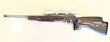 Volquartsen IF-5, 17 HMR ~ Gray Laminated Thumbhole Stock ~ Leopold 4-12 VX II Silver Scope - 1 of 10