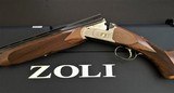 ZOLI "Z EXPEDITION EL SILVER" CUSTOM GAME GUN ~ 12 GA ~ 30" BARRELS - 1 of 15