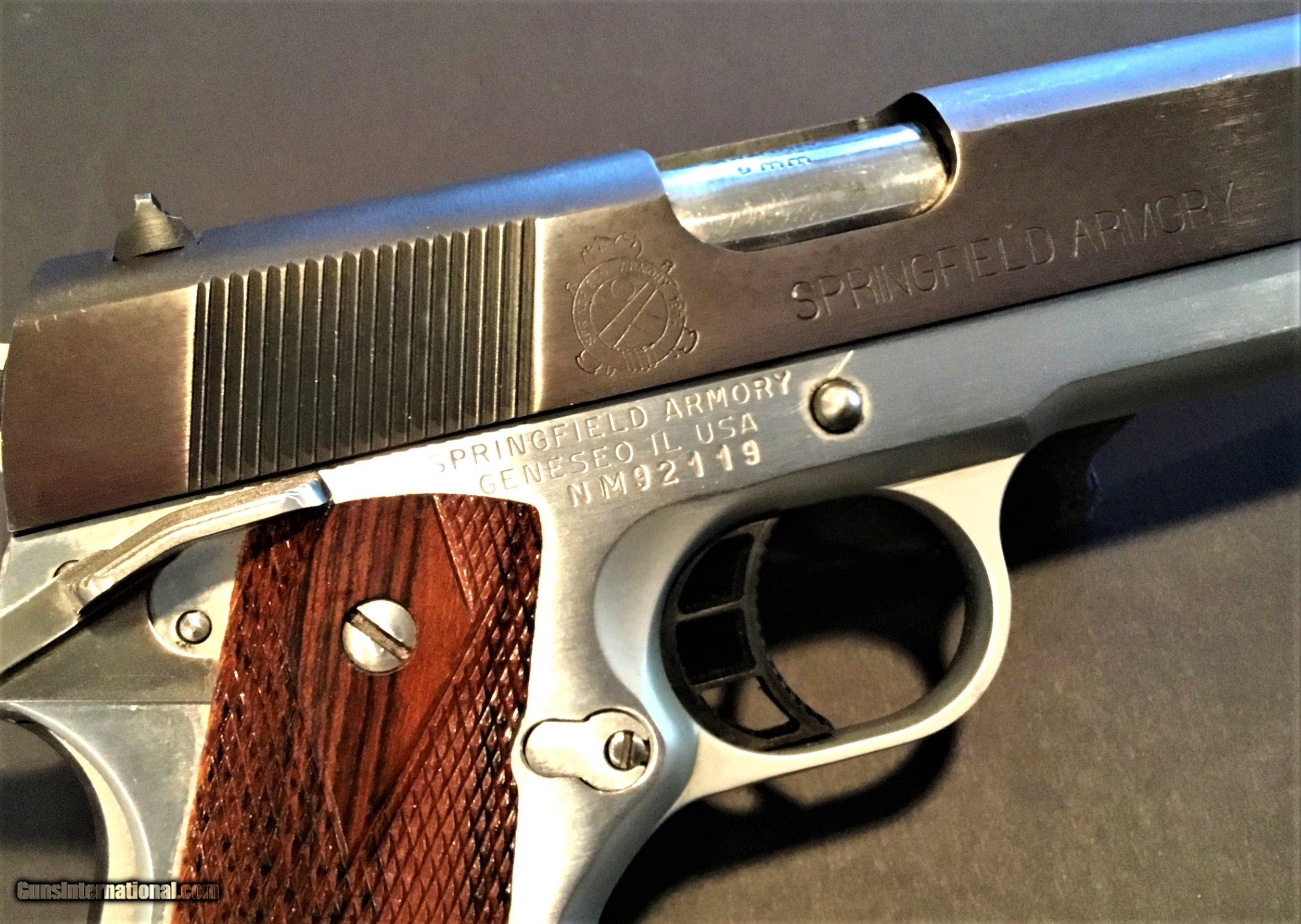 Springfield 1911 ~ A1 Custom Carry ~ 9MM ~ by Les Baer