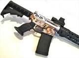 AR15 .223/.556 Custom 7.5" Pistol ~ Case Colored Receiver w/ Laser Red Dot Scope - 5 of 7