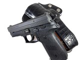 SIG SAUER P229 - .40 /.357 CAL W/ CUSTOM BLACK ALLIGATOR HOLSTER - Image 5 of 10