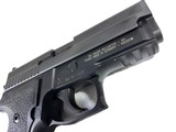 SIG SAUER P229 - .40 /.357 CAL W/ CUSTOM BLACK ALLIGATOR HOLSTER - Image 9 of 10