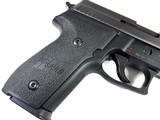 SIG SAUER P229 - .40 /.357 CAL W/ CUSTOM BLACK ALLIGATOR HOLSTER - Image 3 of 10
