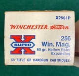 Original .256 Winchester Mag. ammo - 7 of 9