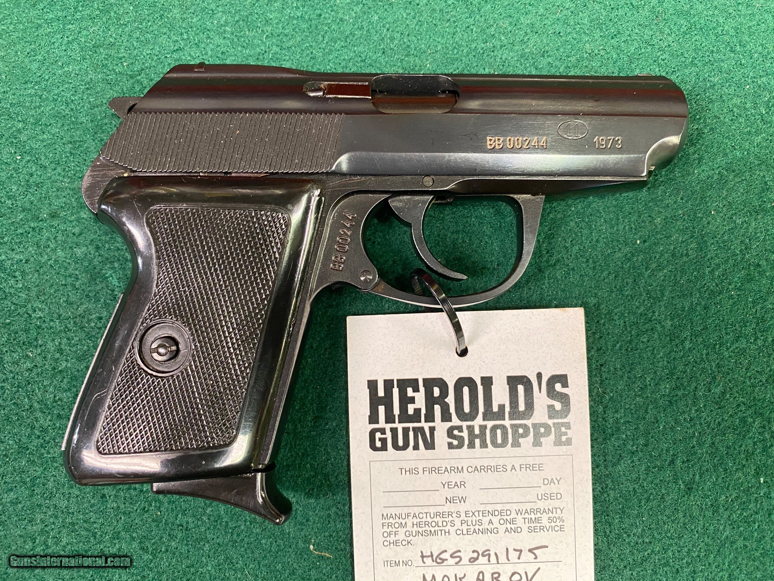 Polish P 64 Makarov 9 X 18 Caliber