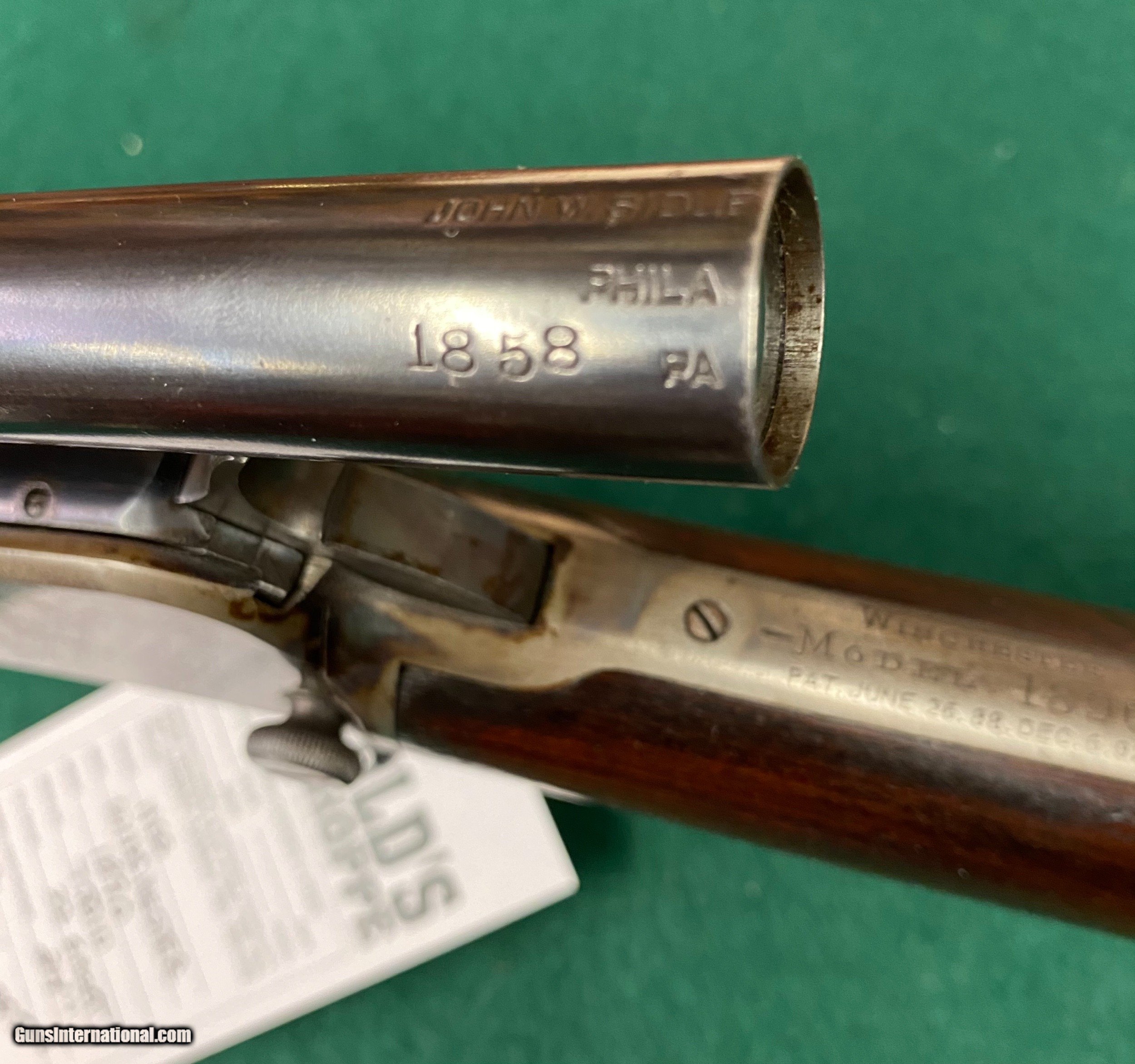 winchester rifle model 1890 serial numbers