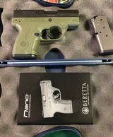 Two Beretta Nano 9mm + extra slide, bbl & frame - 3 of 14