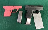 Beretta Nano 9 mm + extra pink frame & mag - 1 of 14