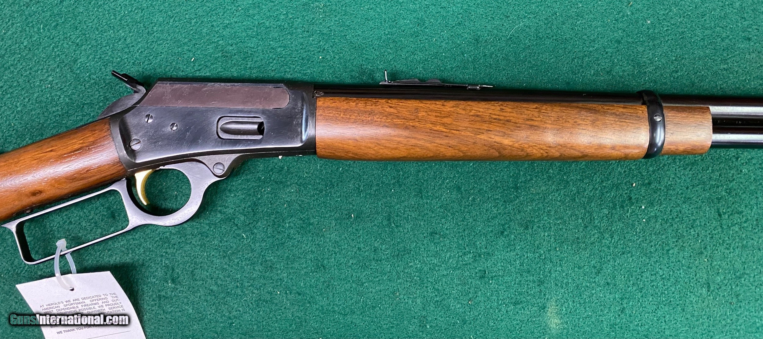 Marlin 1894 w/Saddle ring 100 yr anniversary