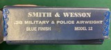 Smith & Wesson Model 12 w/2” bbl + box - 6 of 17