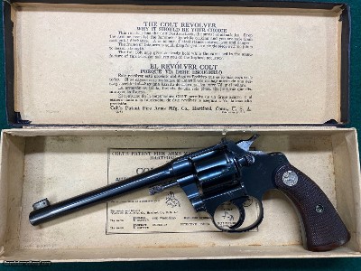 Colt Police Positive in .22LR w/6
barrel