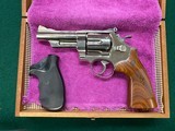 Smith & Wesson Model 29–2 w/4” bbl Nickel finish - 1 of 20