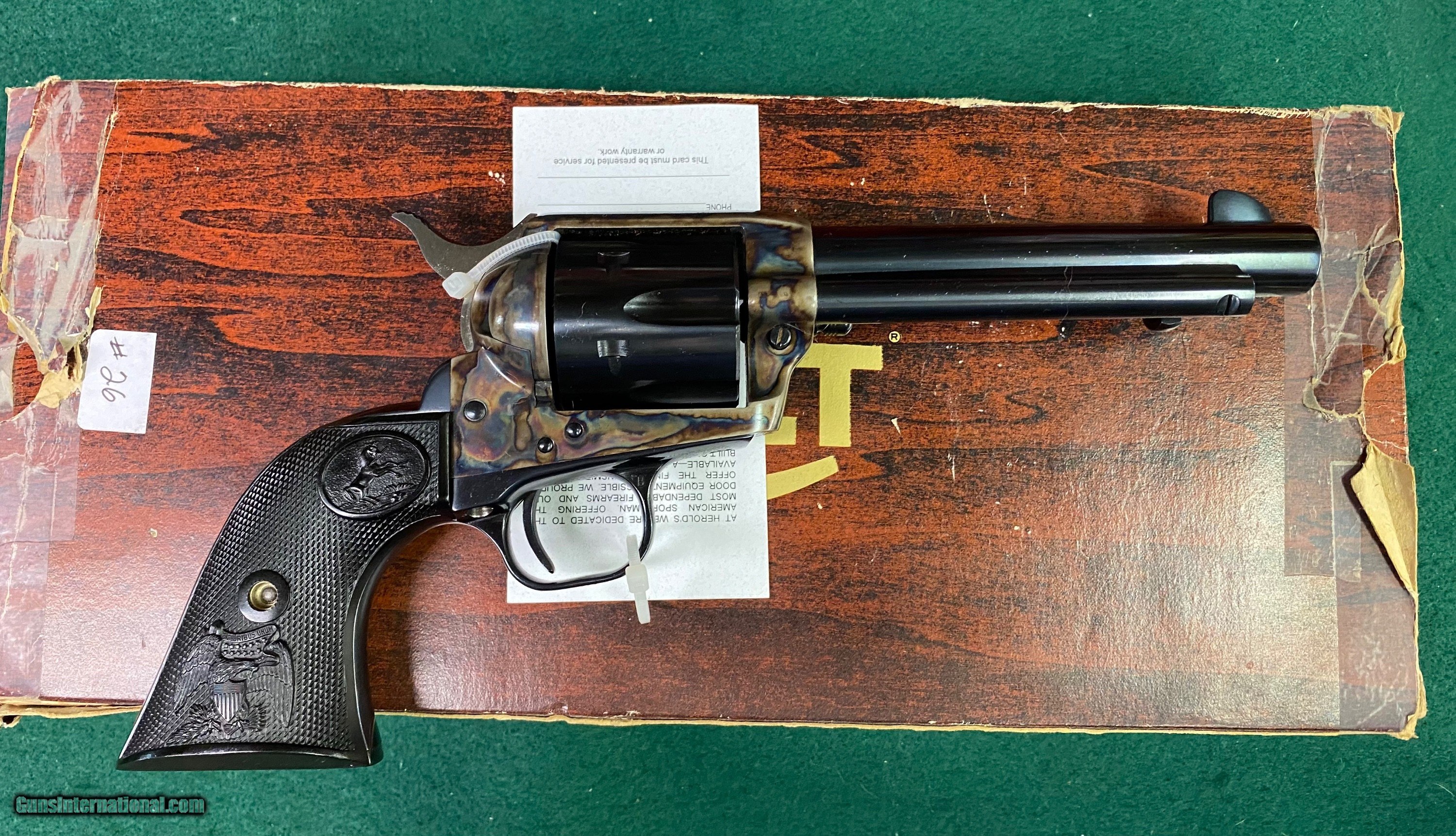 Colt SAA in .45LC New Old Stock w/box 1980