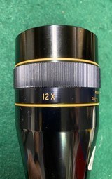 Leopold 12 X scope with rings and long sun shade - 2 of 13