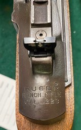 Ruger Mini-14 Ranch .223 w/wood stock. - 13 of 20