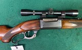 Savage 99-T in .300 Savage w/22” bbl & Weaver K4-1 scope. - 3 of 20