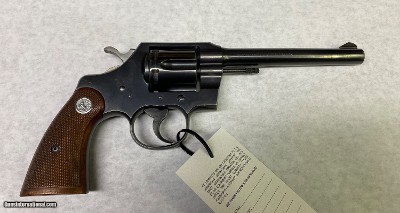 Colt Official Police .22 revolver w/6
barrel