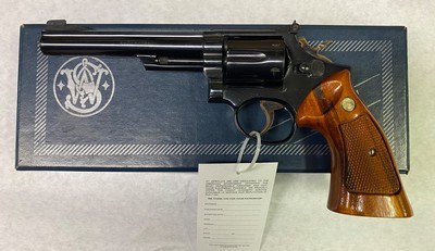Smith & Wesson 19–3 .357 Mag. 6” bbl. Pinned & recessed cyl.